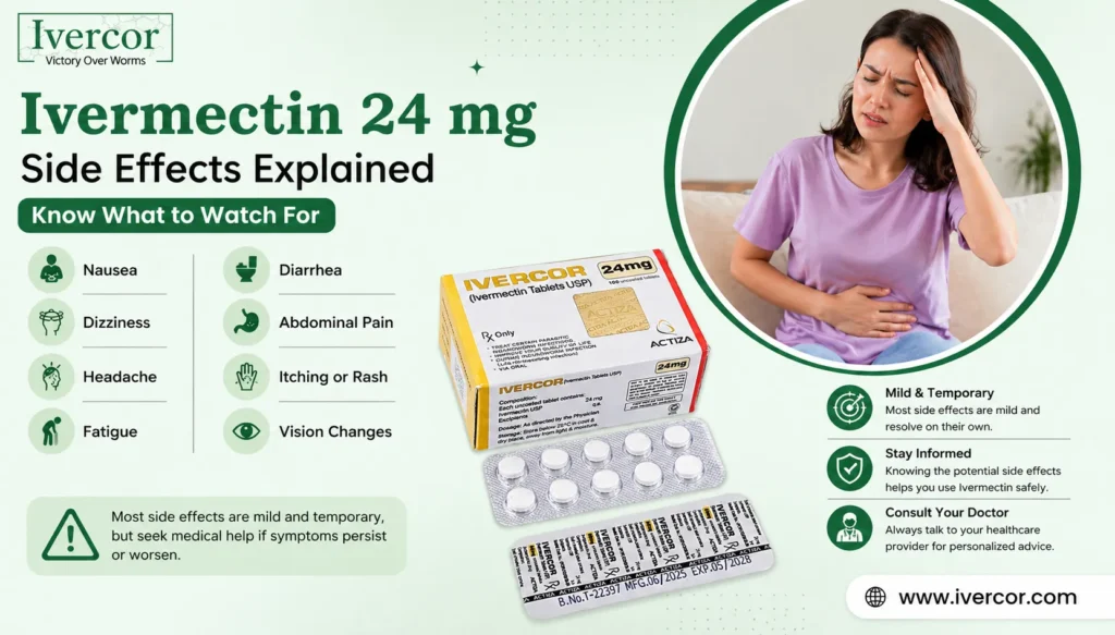 Ivermectin 24 mg Side Effects Explained
